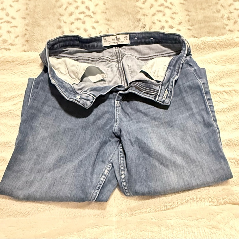 Hollister Light Blue Boyfriend Jeans
